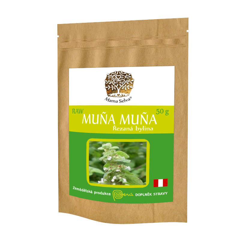 MUÑA MUÑA - RAW řezaná nadzemní část sušené rostliny