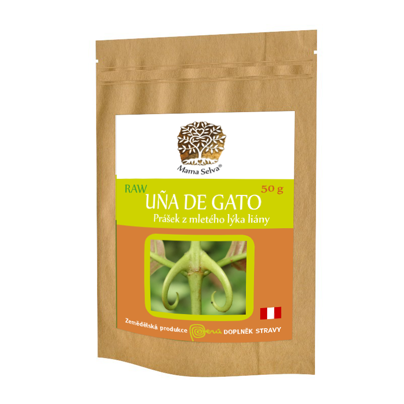 Uña de Gato / Vilcacora – RAW Prášek z mletého vnitřního lýka liány