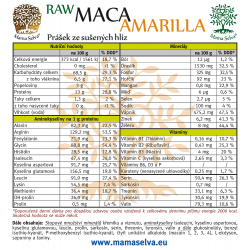 MACA Amarilla -  Žlutá maca z Peru